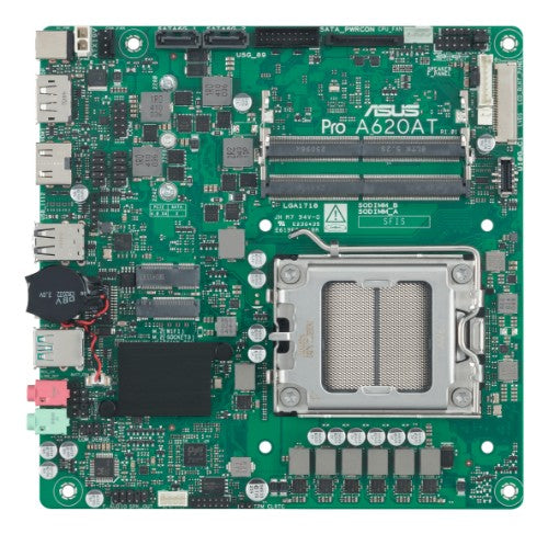 ASUS Pro A620AT-CSM AMD A620A Socket AM5 Thin Mini ITX