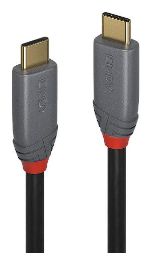 Lindy 36908 USB cable USB 3.2 Gen 2 (3.1 Gen 2) 5 m USB C Black