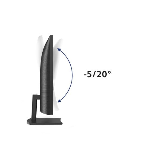 Philips E Line 241E1SCA/00 computer monitor 59.9 cm (23.6") 1920 x 1080 pixels Full HD LCD Black