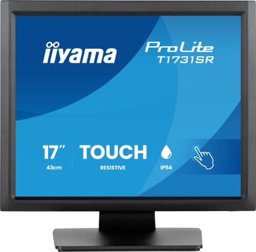 iiyama ProLite T1731SR-B2S computer monitor 43.2 cm (17") 1280 x 1024 pixels Touchscreen
