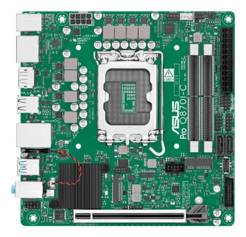 ASUS PRO Q870I-C-CSM Intel Q870 LGA 1851 (Socket V1) mini ITX