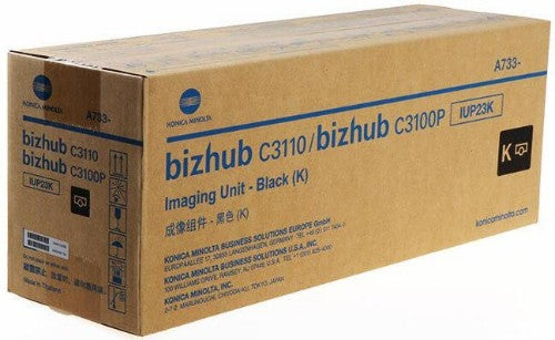 Konica Minolta A73303H/IUP-23K Drum kit black, 23K pages ISO/IEC 19798 for KM bizhub C 3100/3110