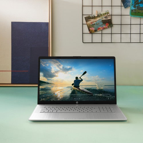 HP 17-cp2003na AMD Ryzen™ 5 7520U Laptop 43.9 cm (17.3") Full HD 8 GB LPDDR5-SDRAM 512 GB SSD Wi-Fi 5 (802.11ac) Windows 11 Home Silver