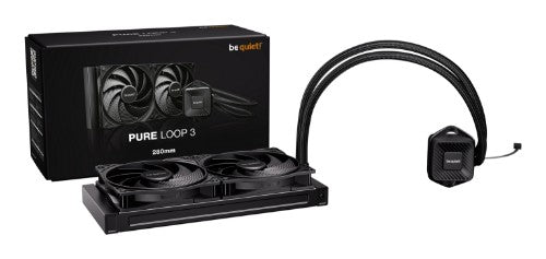 be quiet! PURE LOOP 3 Processor All-in-one liquid cooler 14 cm Black