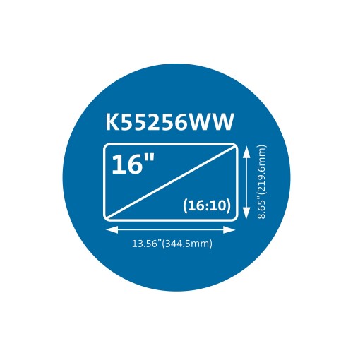 Kensington MagPro Magnetic Privacy Screen Filter for Laptops 16" (16:10)