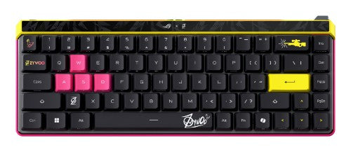 ASUS ROG Falchion Ace HFX ZywOo Edition keyboard Gaming USB QWERTY US International Black