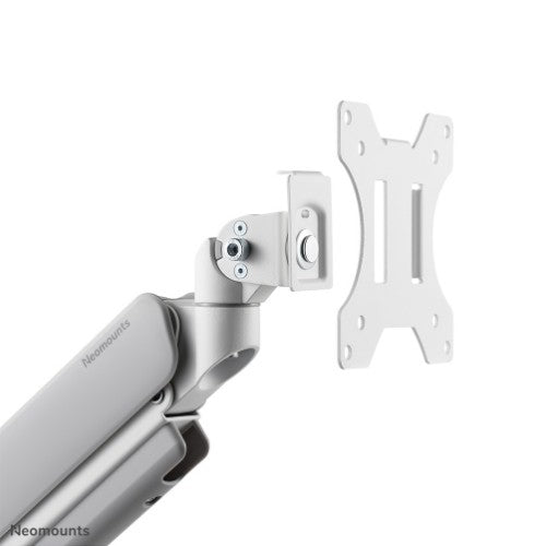 Neomounts DS70-450WH1 Monitor arm 17-42" - gas spring - Topfix - 180°-stop