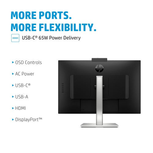 HP M27 computer monitor 68.6 cm (27") 1920 x 1080 pixels Full HD Black