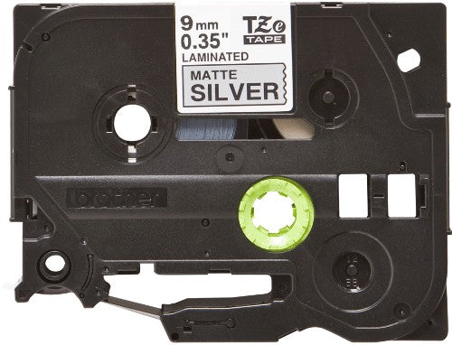 Brother TZE-M921 DirectLabel black on silver metallic 9mm x 8m for Brother P-Touch TZ 3.5-18mm/6-12mm/6-18mm/6-24mm/6-36mm