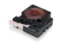 Dymo 1805422 Ribbon Vinyl white on red 12mmx5,5m for Dymo Rhino 6-19mm/24mm