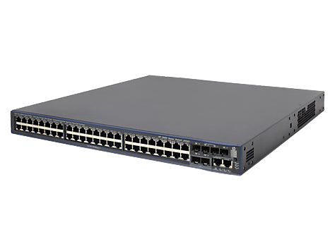 HPE 5500-48G-PoE+-4SFP HI Switch w/2 Interface Slots Managed L3 Gigabit Ethernet (10/100/1000) Power over Ethernet (PoE) 1U Grey