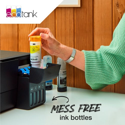 Epson C13T09B140/107 Ink cartridge black, 3.6K pages 70ml for Epson ET-18100