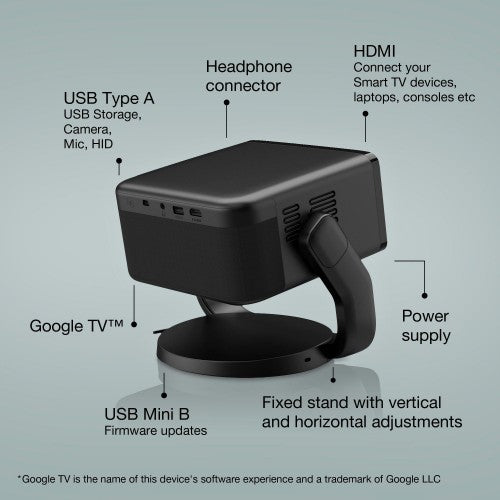 Epson EF-22B data projector Standard throw projector 3LCD 1080p (1920x1080) Black