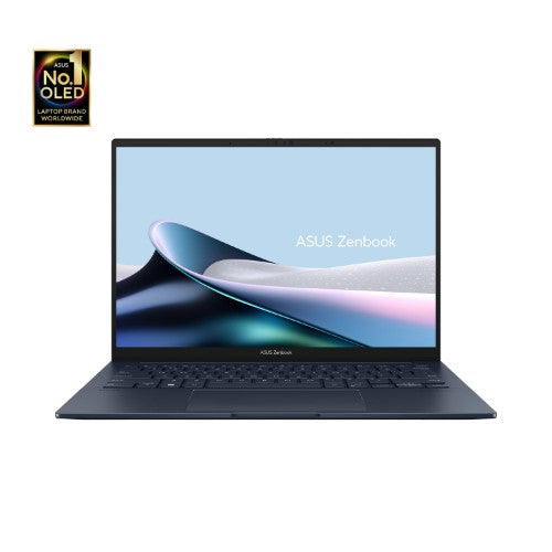 ASUS Zenbook 14 OLED UX3405MA-PZ306W Intel Core Ultra 9 185H Laptop 35.6 cm (14") Touchscreen 3K 32 GB LPDDR5x-SDRAM 1 TB SSD Wi-Fi 6E (802.11ax) Windows 11 Home Blue