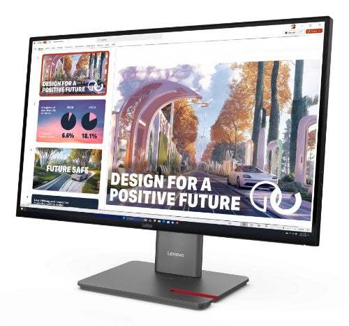 Lenovo ThinkVision P27QD-40 computer monitor 68.6 cm (27") 2560 x 1440 pixels Quad HD LED Black