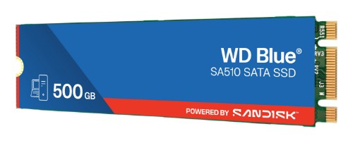 Western Digital Blue WD ™ SA510 SATA SSD M.2 2280 POWERED BY SANDISK 500 GB