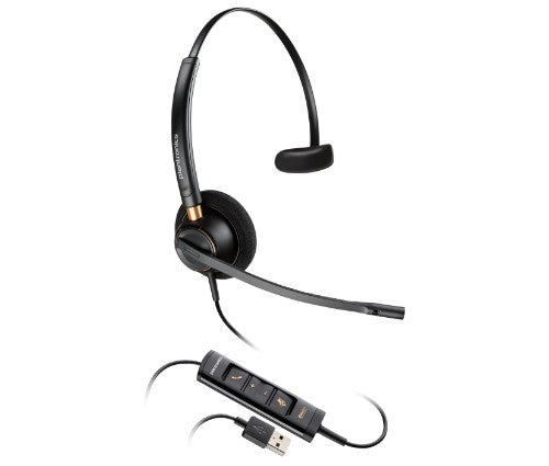 HP Poly EncorePro 515 Microsoft Teams Certified Monoaural with USB-A Headset