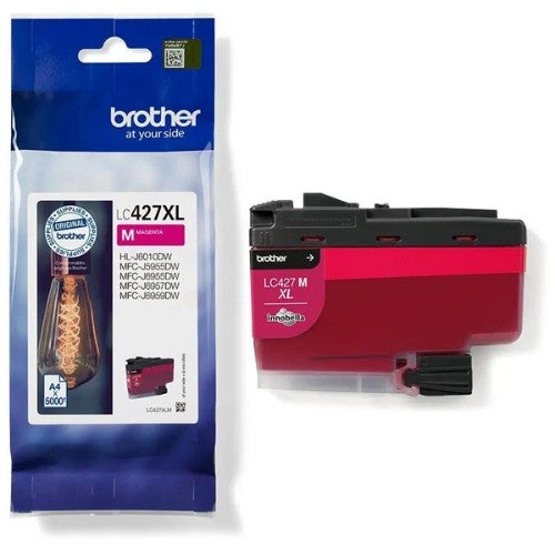 Brother LC-427XLM Ink cartridge magenta high-capacity, 5K pages ISO/IEC 24711 for Brother MFC-J 5955