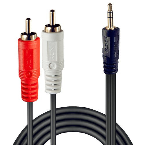 Lindy 20m Premium Phono to 3.5mm Cable