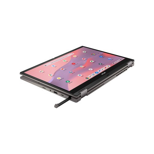 ASUS Chromebook CX34 Flip CB3401FBA-LZ0099 Intel® Core™ i3 i3-1215U 35.6 cm (14") Touchscreen WUXGA 8 GB LPDDR4x-SDRAM 256 GB SSD Wi-Fi 6E (802.11ax) ChromeOS Grey
