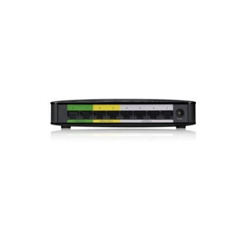 Zyxel GS-108S v2 Unmanaged Gigabit Ethernet (10/100/1000) Black