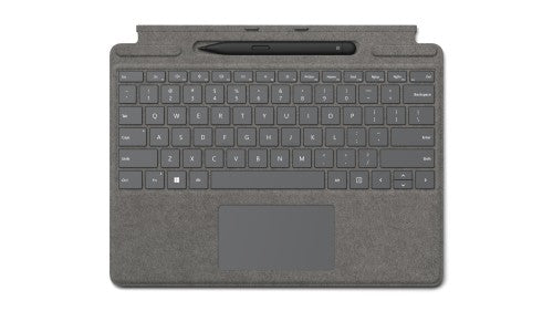 Microsoft Surface Pro Signature Keyboard with Slim Pen 2 Platinum Microsoft Cover port AZERTY Belgian