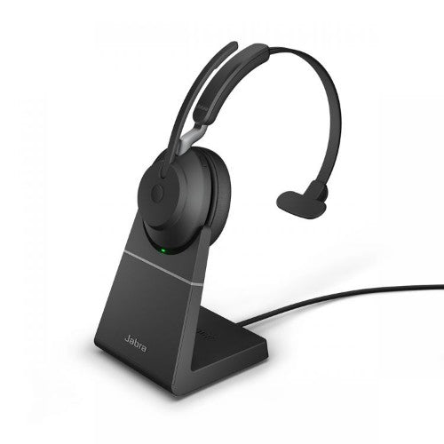 Jabra Evolve2 65 USB-A Black MS Chrg stand Mono