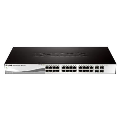 D-Link 28-Port Gigabit Smart Managed Switch including 4 Combo Ports