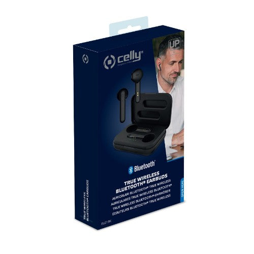 Celly Buz 1 Headset Wireless In-ear Calls/Music Micro-USB Bluetooth Black