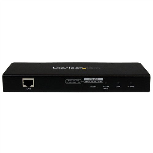 StarTech.com 1 Port USB PS/2 Server Remote Control IP KVM Switch with Virtual Media