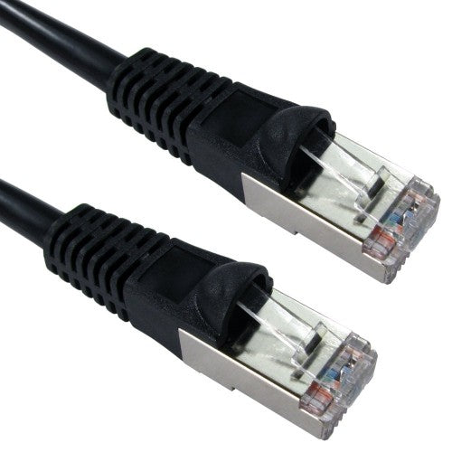 Cables Direct B5ST-303K networking cable Black 3 m Cat5e F/UTP (FTP)