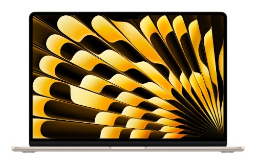 Apple MacBook Air Apple M M4 Laptop 38.9 cm (15.3") 16 GB 256 GB SSD Wi-Fi 6E (802.11ax) macOS Sequoia Beige