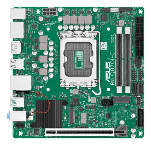 ASUS PRO Q870I-C-CSM Intel Q870 LGA 1851 (Socket V1) mini ITX