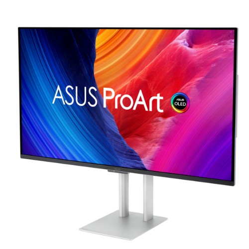 ASUS ProArt OLED PA32UCDM computer monitor 80 cm (31.5") 3840 x 2160 pixels 4K Ultra HD QD-OLED Silver