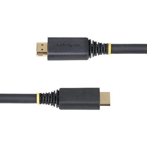 StarTech.com 10m (32.8ft) Active High Speed HDMI Cable, 4K 60Hz/1440p 144Hz, HDR10/HDCP 2.2/ARC, 18Gbps, UHD HDMI 2.0 Cord for TV/Monitor/Display, TPE Jacket