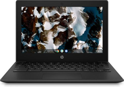 HP Chromebook 11 G9 Intel® Celeron® N5100 29.5 cm (11.6") HD 8 GB LPDDR4x-SDRAM 64 GB eMMC Wi-Fi 6 (802.11ax) ChromeOS Black