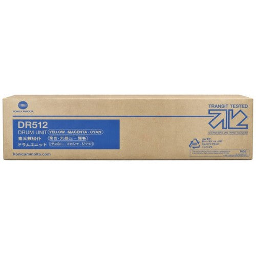 Konica Minolta A2XN0TD/DR-512 Drum kit color, 1x75K pages Pack=1 for KM Bizhub C 224/454
