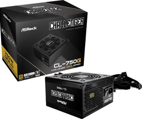 Asrock Challenger CL-750G power supply unit 750 W 20+4 pin ATX ATX Black