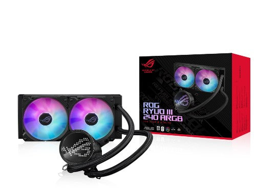 ASUS ROG Ryuo III 240 ARGB Processor All-in-one liquid cooler 12 cm Black