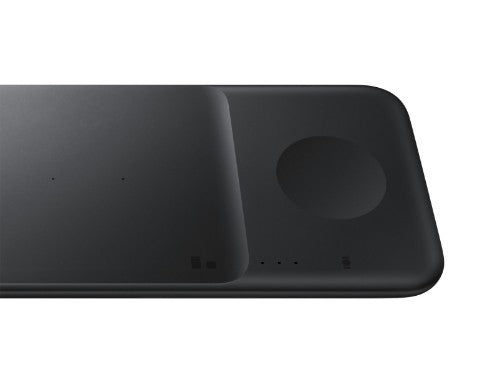 Samsung Wireless Charger Trio Headset, Smartphone, Smartwatch Black USB Wireless charging Fast charging Indoor
