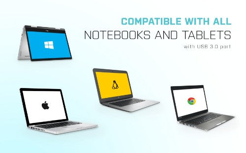 i-tec MySafe USB 3.0 Easy 2.5" External Case – Black