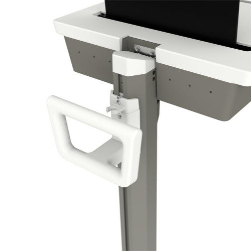 Ergotron M021-0101-100000-1-0 All-in-One PC/workstation mount/stand 19.5 kg White, Grey 43.2 cm (17")
