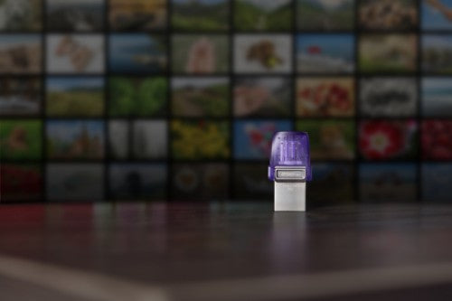 Kingston Technology DataTraveler 256GB microDuo 3C 200MB/s dual USB-A + USB-C