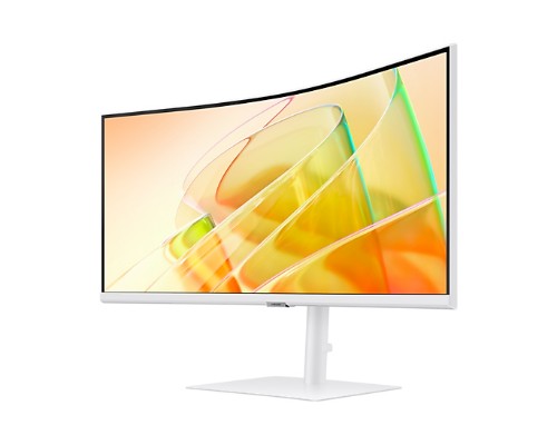 Samsung LS34C650TAU Computer Monitor 86.4 cm (34") 3440 x 1440 pixels 4K Ultra HD LED White