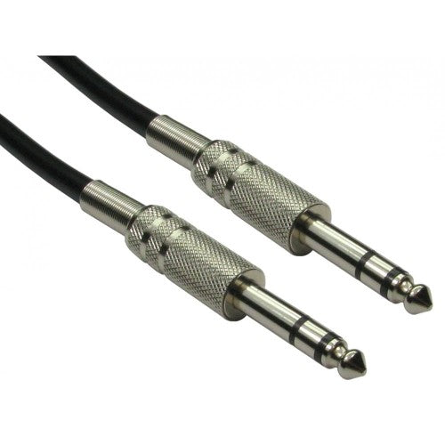 Cables Direct 4635-005NK audio cable 0.5 m 6.35mm Black, Silver