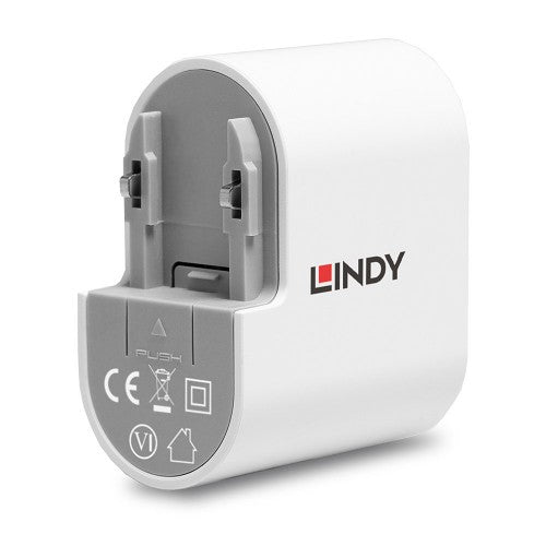 Lindy Single Port USB Type A Travel Charger, 12W