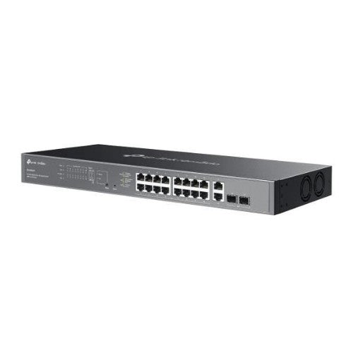 TP-Link Omada ES220GMP network switch Managed L2 Gigabit Ethernet (10/100/1000) Power over Ethernet (PoE) Black