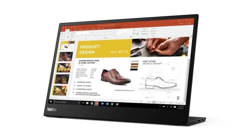 Lenovo ThinkVision M14 computer monitor 35.6 cm (14") 1920 x 1080 pixels Full HD LED Black