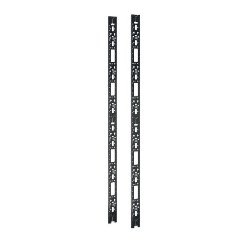 APC NetShelter Cable Management, Vertical Cable Manager, for NetShelter SX 42U, Set of 2, Black, 117 x 1930 x 130 mm