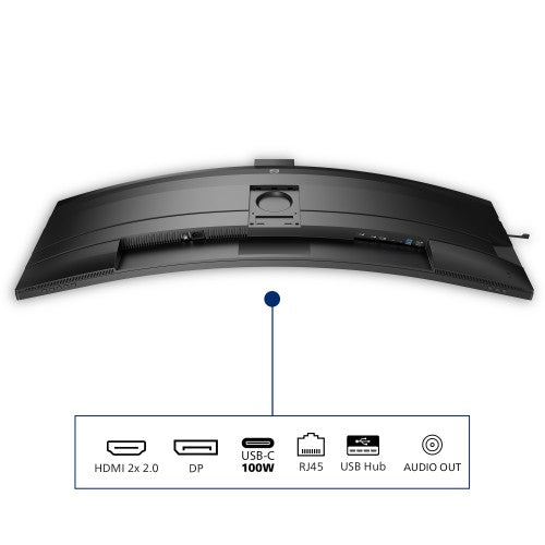 Philips 49B2U6900CH/00 computer monitor 124 cm (48.8") 5120 x 1440 pixels Dual QHD LCD Black